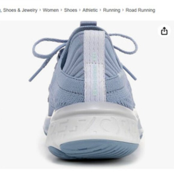 Ryka Women's Revolution RZ1 Running/Athletic Shoe, Sneaker, Dusty Blue, 5.5 - Picture 9 of 15